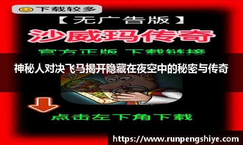 神秘人对决飞马揭开隐藏在夜空中的秘密与传奇