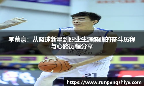 李慕豪：从篮球新星到职业生涯巅峰的奋斗历程与心路历程分享